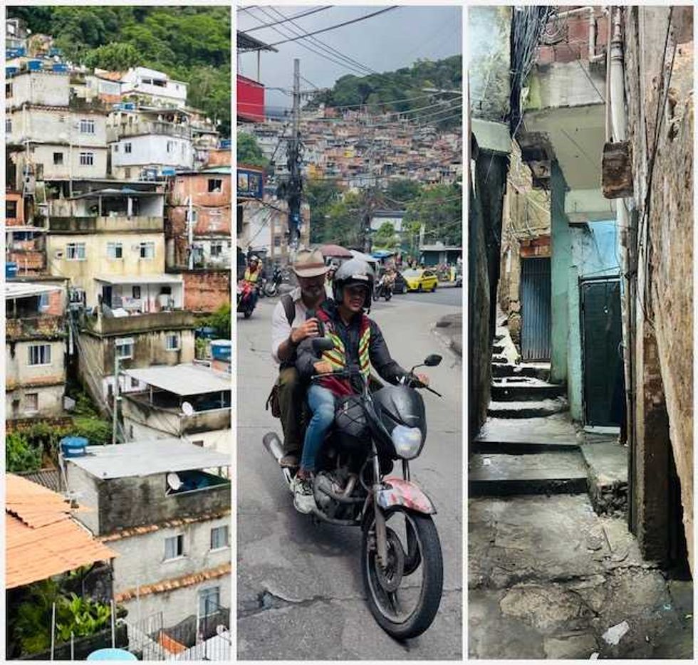 Scenes from Favela Rocinha, Brazil