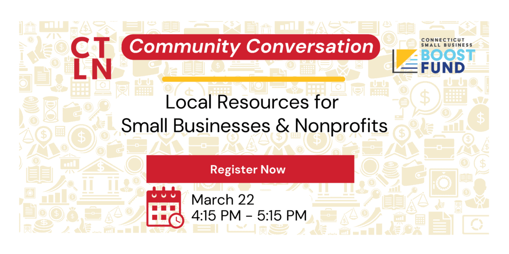 Affordable local resources for small businesses and nonprofits community event.