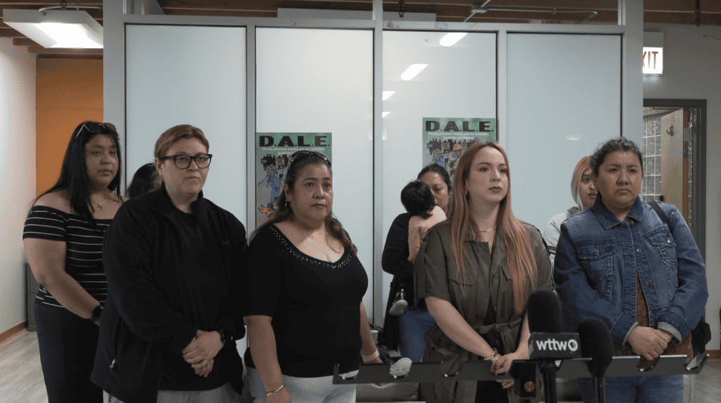 Employees speaking out about unfair working conditions and job insecurity.