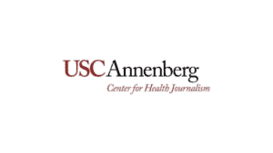 USC Annenberg Center for Health Journalism logo, representing Latino News Network's focus on health.