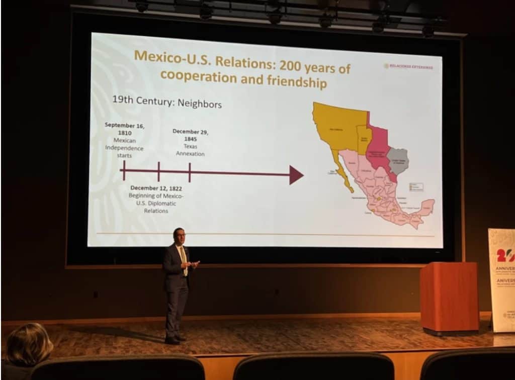 Mexico-U.S. Relations: 200 Years of Cooperation and Friendship.