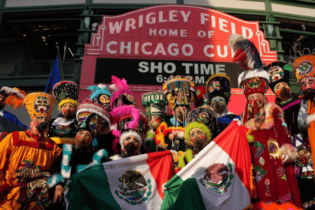 Mexican cultural celebration honoring Hispanic and Latino fans at Wrigley Field.