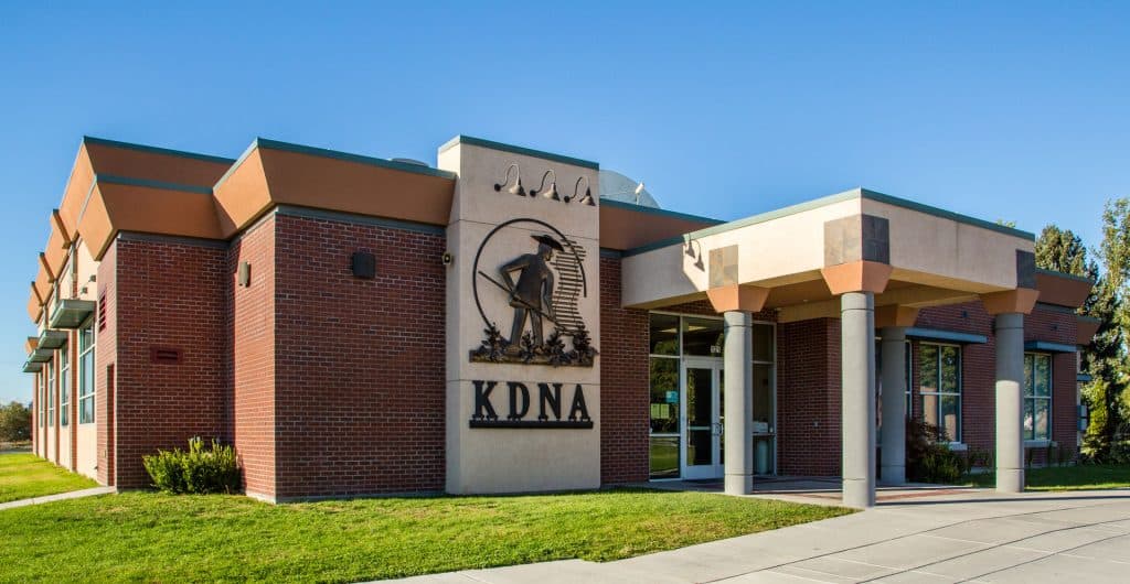 Latino News Network building in Yakima, symbol of Latino media presence.