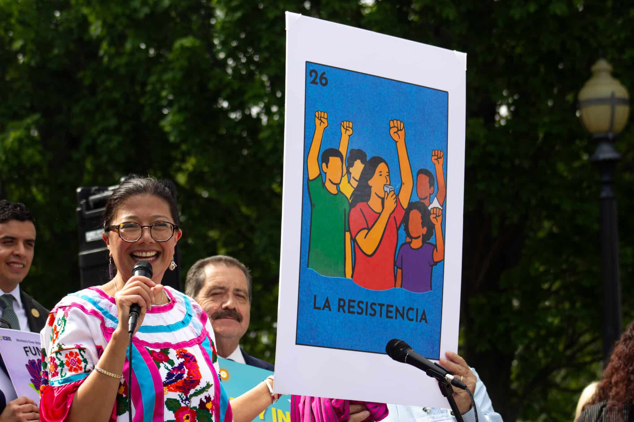 A Year of Resistance, Advocating for Representation in Legislature, at Latino Unity Day